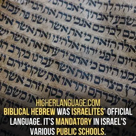 Biblical Hebrew