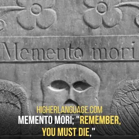 Memento Mori - First On The List Of Dead Languages