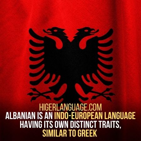Albanian - Languages Similar To Greek