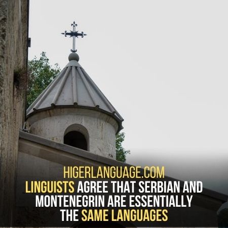 Montenegrin - Languages Similar To Serbian