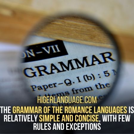 grammar - Romance Languages