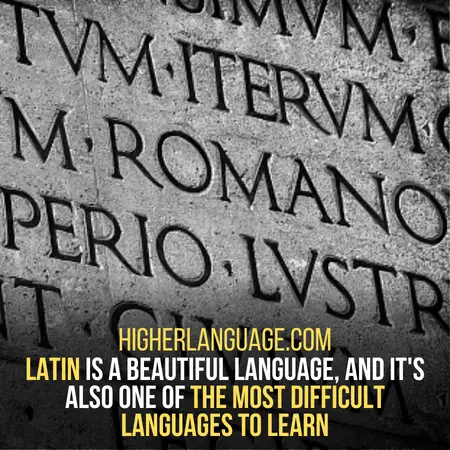 How Hard Is It To Learn Latin