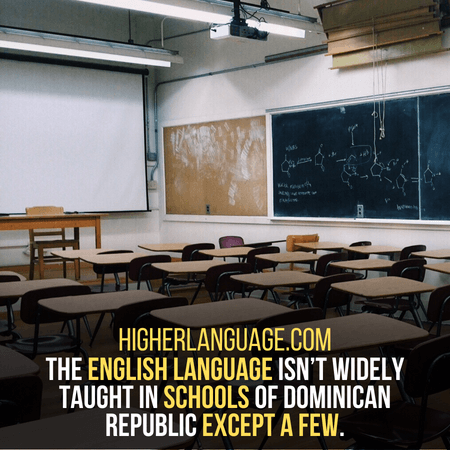 Is English Taught In The Dominican Republic