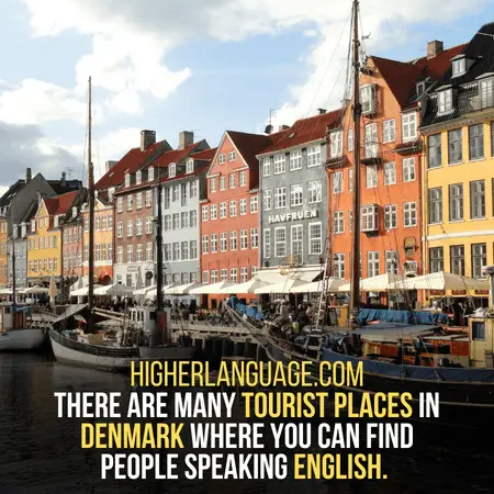 Use Of English In Tourist Areas In Denmark
