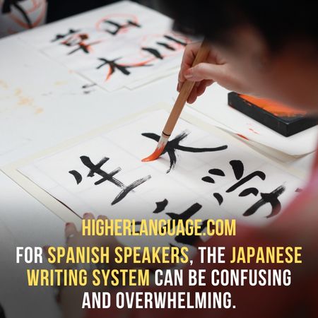 For Spanish speakers, the Japanese writing system can be confusing and overwhelming. - Hardest Languages To Learn For Spanish Speaker