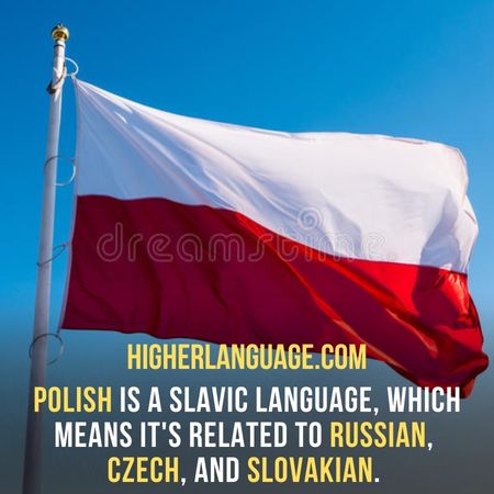 Polish is a Slavic language, which means it's related to Russian, Czech, and Slovakian. - Hardest Languages To Learn For English Speakers