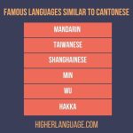 Languages Similar To Cantonese - 10 Languages!