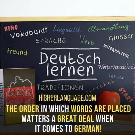 There Are Two Main Word Orders In German - SVO And VSO