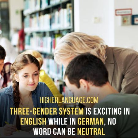 There Are Three Genders For Every Noun