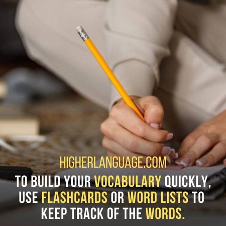 To build your vocabulary quickly, use flashcards or word lists to keep track of the words. - How Long Does It Take To Learn Indonesian?