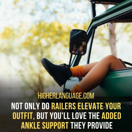 Railers - Refers To High-Top Shoes With Laces