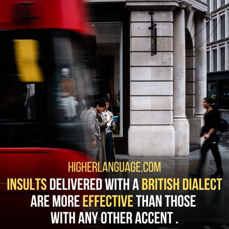 British dialect - British slang insults
