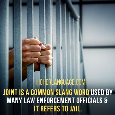 Slang Words For The Jail