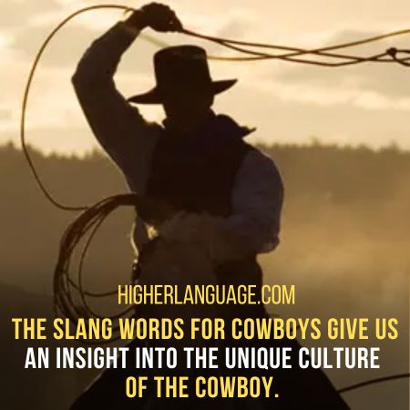 Slang Words For Cowboys