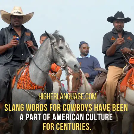 Slang Words For Cowboys