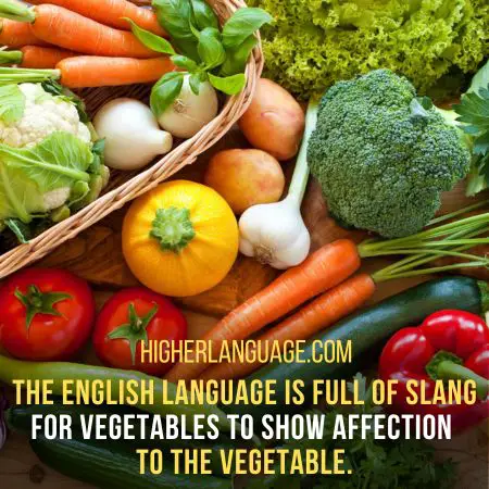 Vegetables - Slang Words For Vegetables