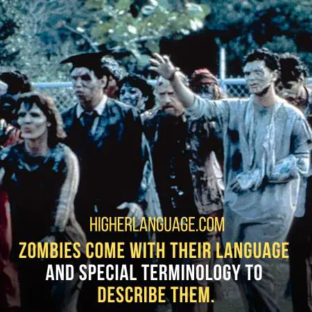 Slang Words For Zombies