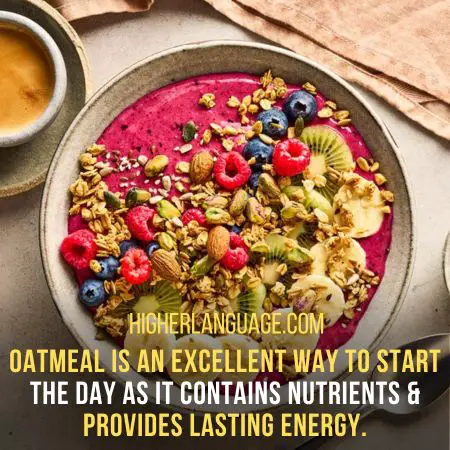 Oatmeal - Slang Words For Breakfast