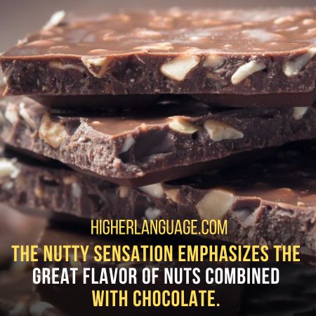 Nutty Sensations - Slang Words For Chocolate