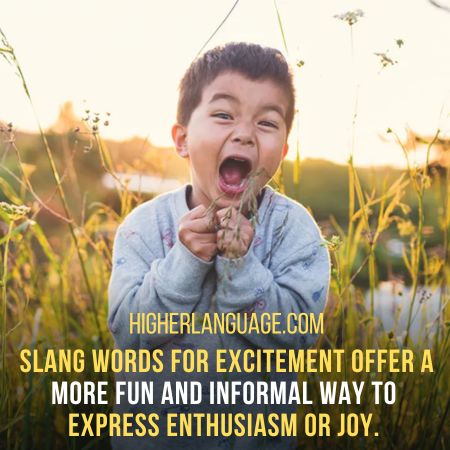 Joy - Slang Words For Excitement